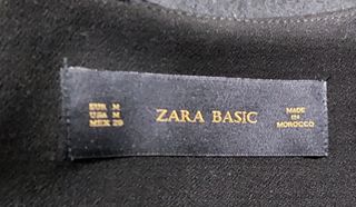 Chaqueta Negra Zara