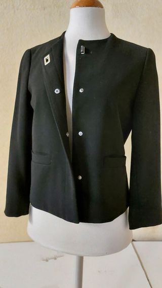 Chaqueta Negra Zara
