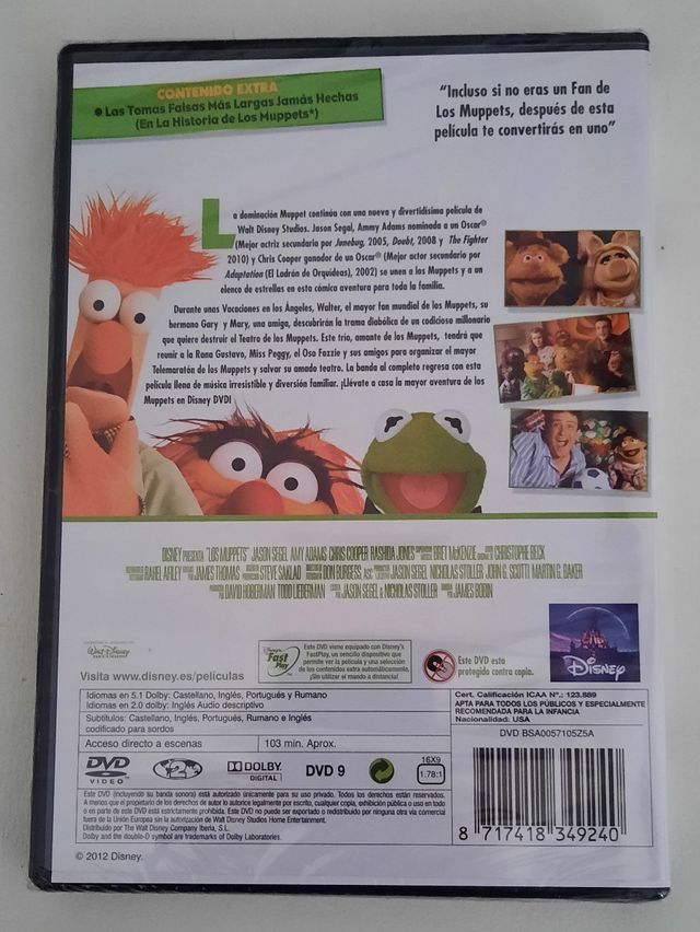 PELICULA EN DVD 