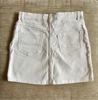 Falda vaquera blanca marca Gocco Talla 10 nueva