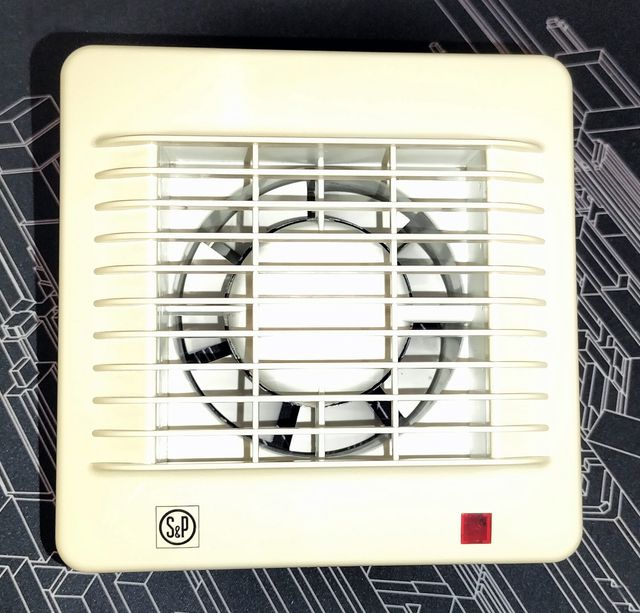 Extractor de aire para Baño/Cocina S&P EDM-100 C