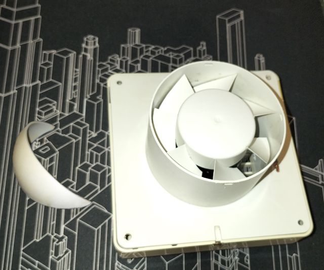 Extractor de aire para Baño/Cocina S&P EDM-100 C