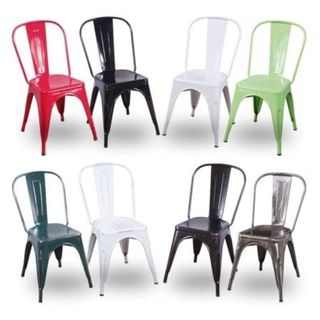 SILLAS APILABLES VARIEDAD DE COLORES