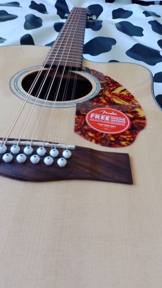 Guitarra Fender 12 cuerdas electroacústica 