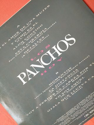 DISCO VINILO LP LOS PANCHOS 'HOY"