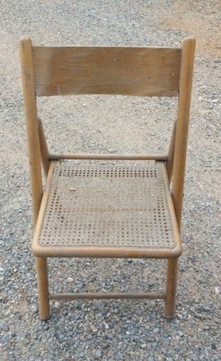 Silla plegable vintage