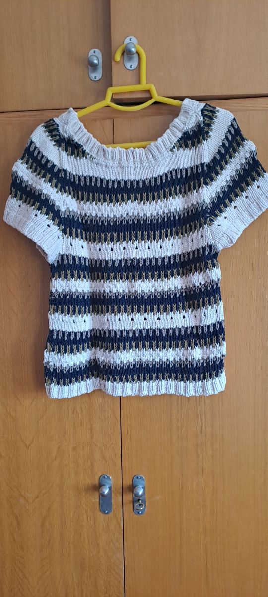 Maglione corto estivo all'uncinetto molto costoso