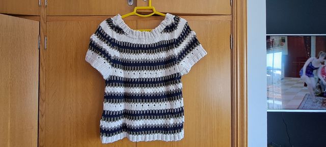 Maglione corto estivo all'uncinetto molto costoso