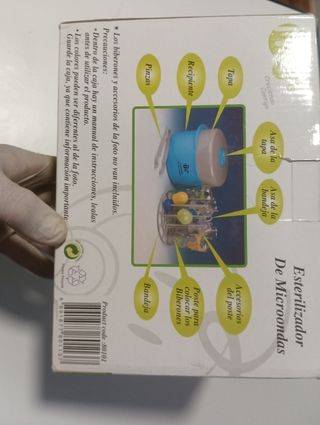 Esterilizador de microondas MS