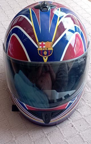 Casco Moto Barça Bacelona
