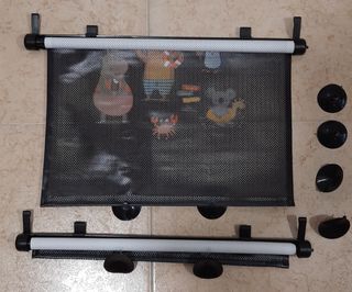 2 PROTECTORES SOLARES COCHE