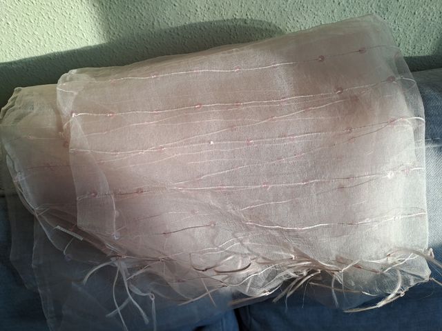 Foulard/pañuelo de seda opars fiesta rosa 