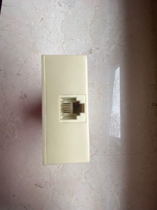 Lotto 20 Prese telefoniche da parete 