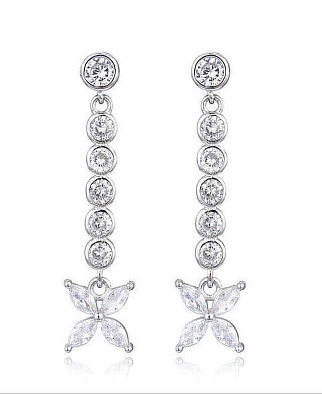 Pendientes largos PLATA