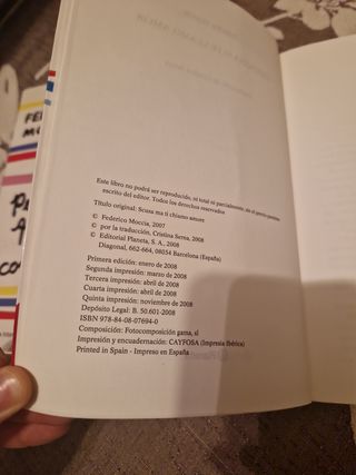 Libros Federico Moccia