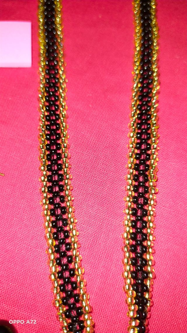 parure collana e orecchini fatti a mano ✋ nuovo