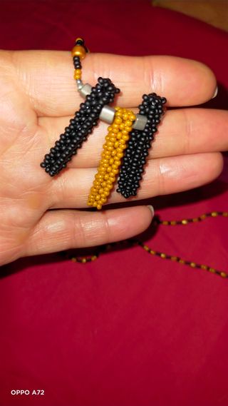 collana con ciondolo particolare fatto a mano ✋ nu