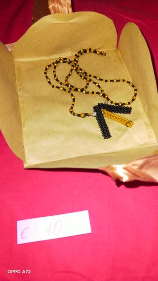 collana con ciondolo particolare fatto a mano ✋ nu