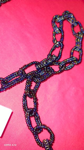 girocollo doppio giro fatto a mano ✋ nuovo