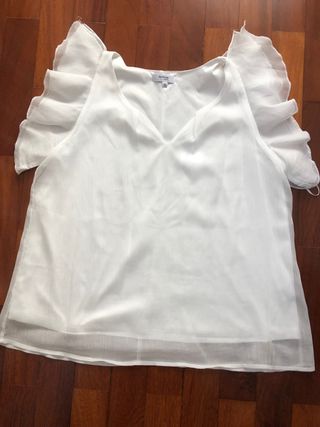 Blusa blanca chica