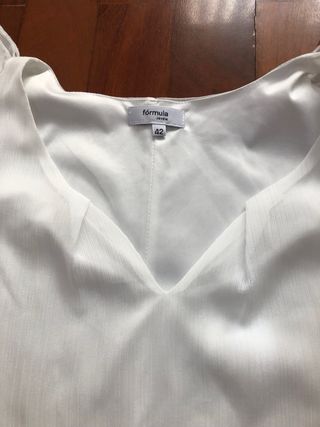 Blusa blanca chica