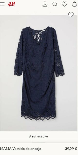 vestido fiesta premamá