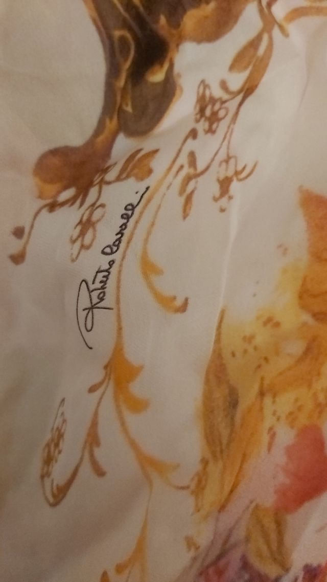 foulard  pashmina stupendo vintage Roberto Cavalli