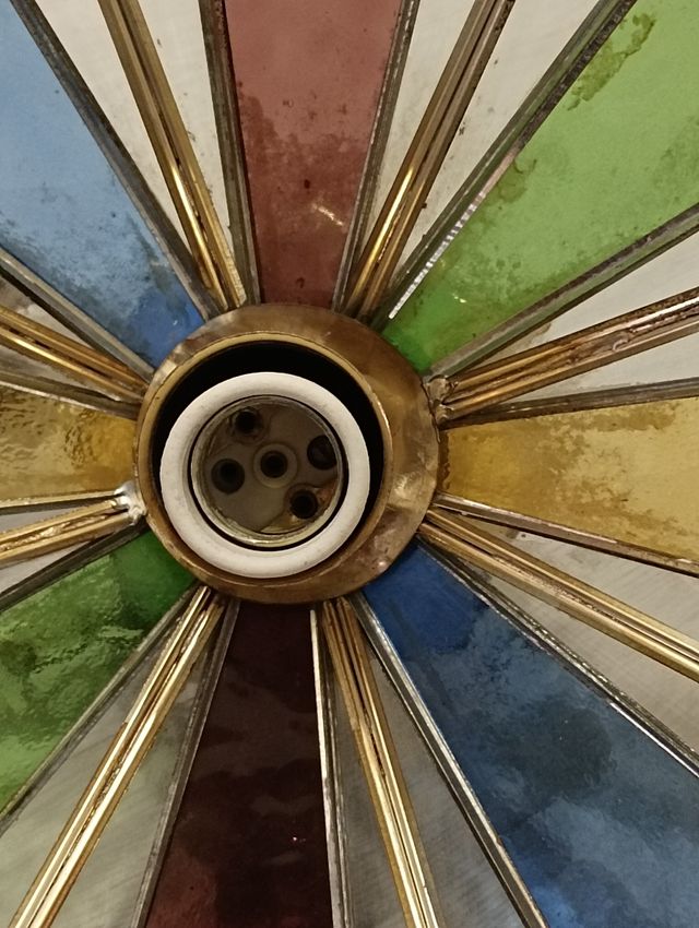 Lámpara artesanal granadina grande