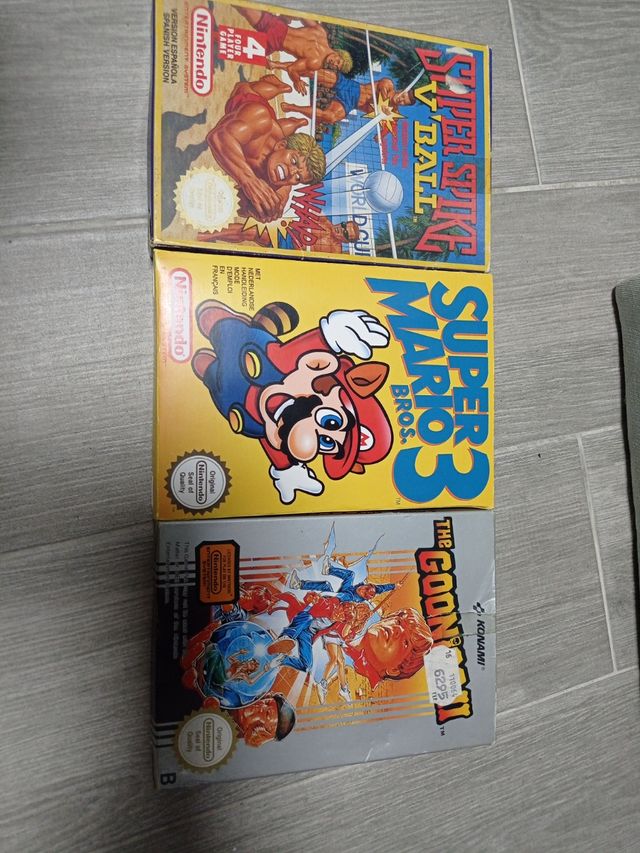 juegos Nintendo Nes caja