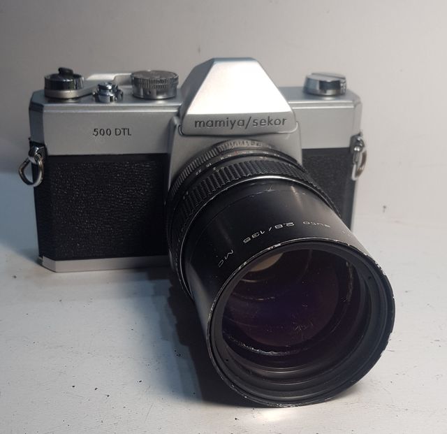 mamiya/sekor 500 DTL /PENTAKON auto 2.8/135 MC