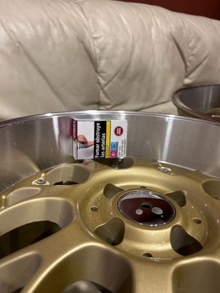 Llantas 16" 4x100 sin estrenar y con tapas de buje