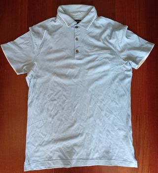 Polo hombre azul. Talla L (USA) Banana Republic