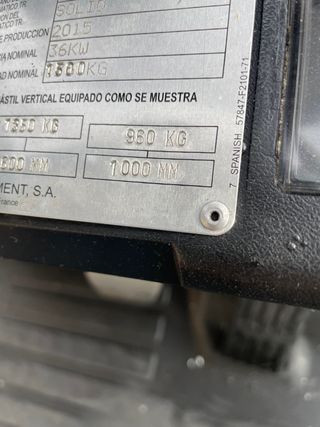 CARRETILLA ELEVADORA TOYOTA