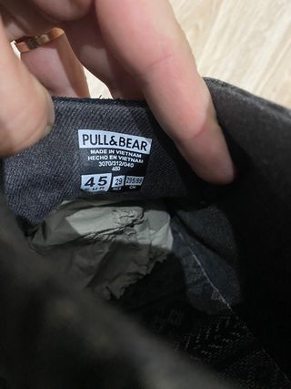 Botines piel pull & bear 45