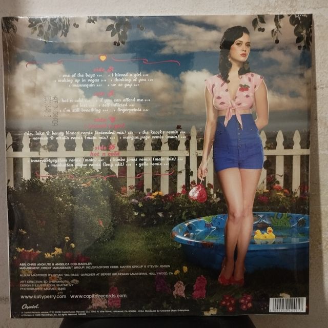 Katy Perry - one of the boys vinilo rojo amarillo