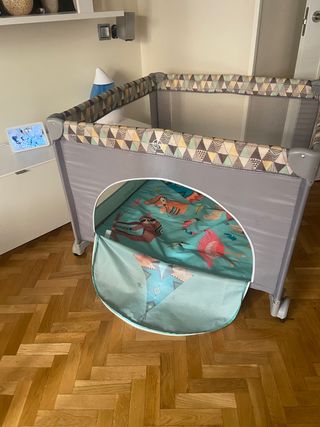 PARQUE INFANTIL LIONELO CUNA PERFECTO ESTADO