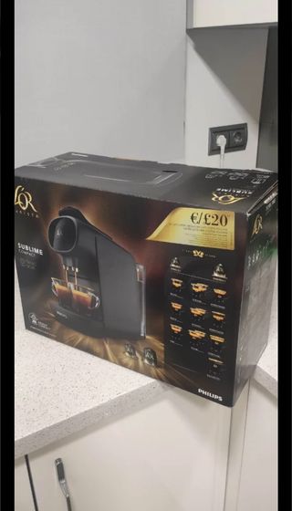 cafetera cápsulas L'or Sublime