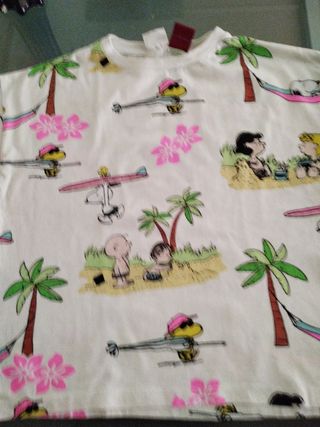 camiseta niña manga corta