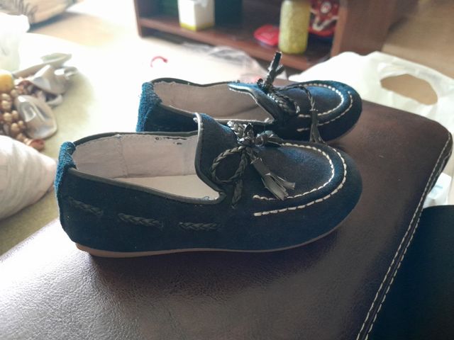 mocasines de piel bebés