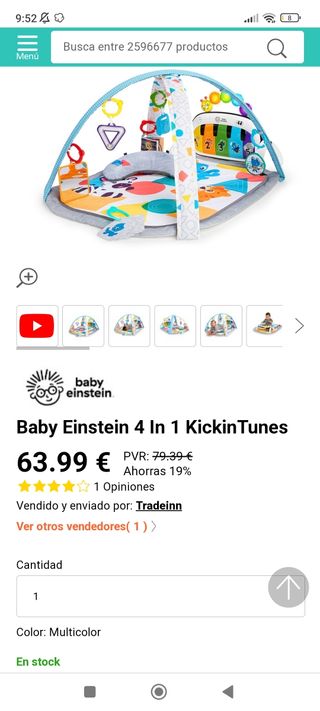 Baby Einstein bebé