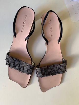 Sandalias tacón 