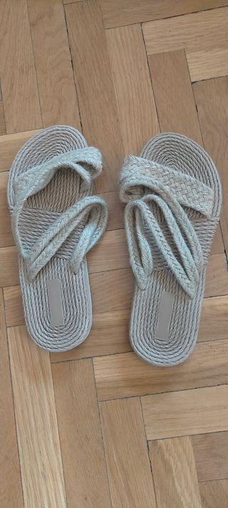 Chanclas esparto
