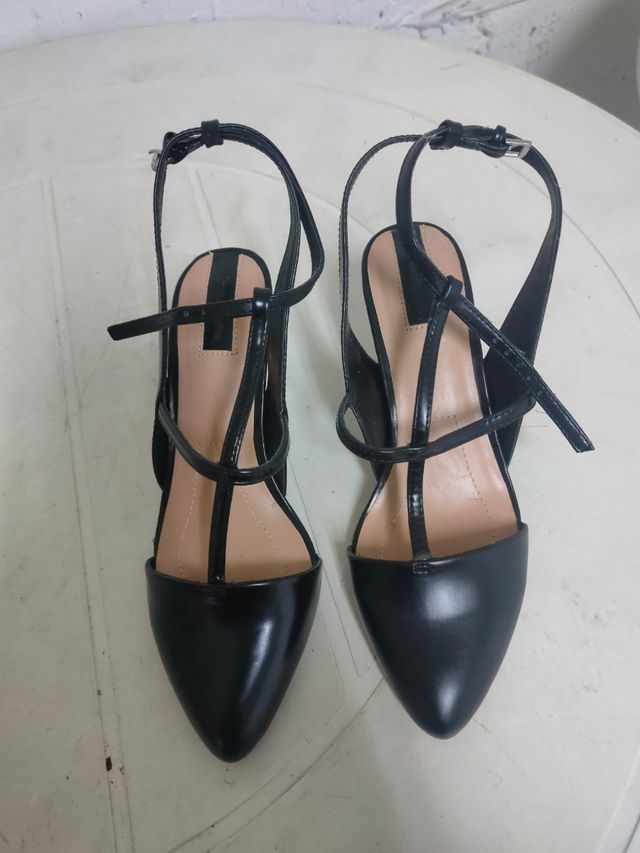 Zapatos de tacón fino mujer