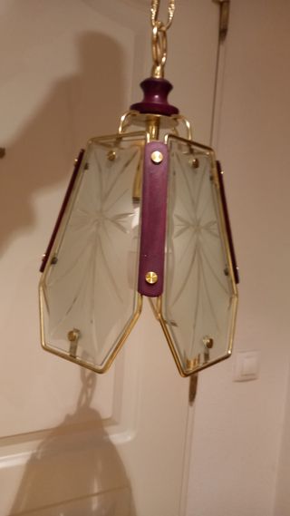 Dos lámparas/faroles para interior