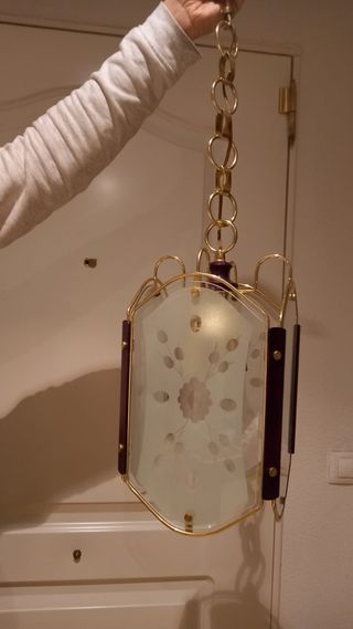 Dos lámparas/faroles para interior
