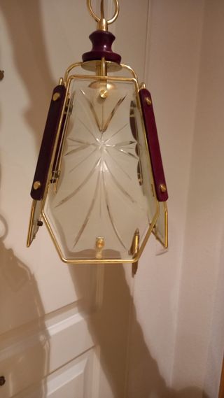 Dos lámparas/faroles para interior