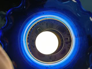 LAMPARA DE PIE ANTIGUA VINTAGE ***RECOJIDA EN MANO