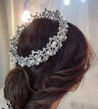 Tiara/carona para novias