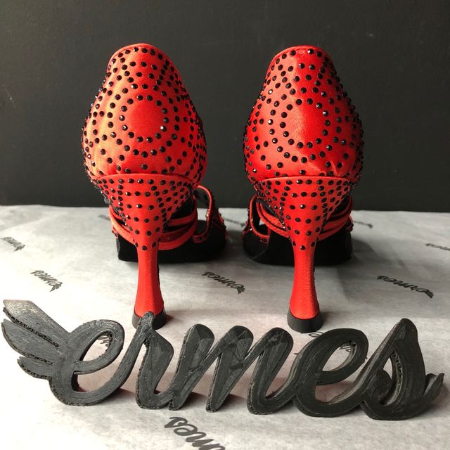 Ermes Dance - Zapatos de baile Talla 35 - 9cm