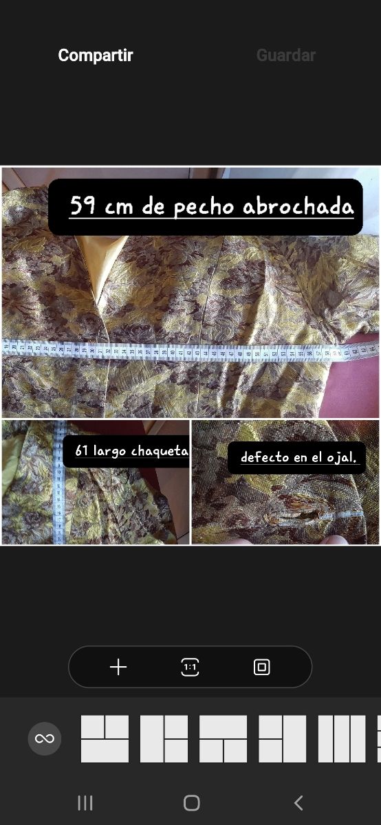 conjunto señora T54 con chaqueta regalo